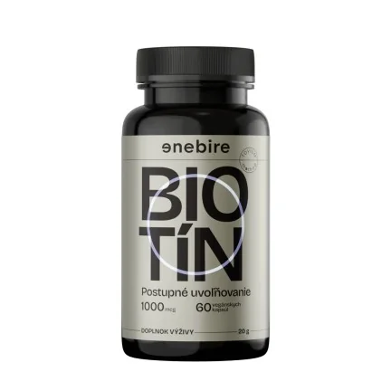 BIOTÍN - VITAMÍN B7 pre zdravé vlasy