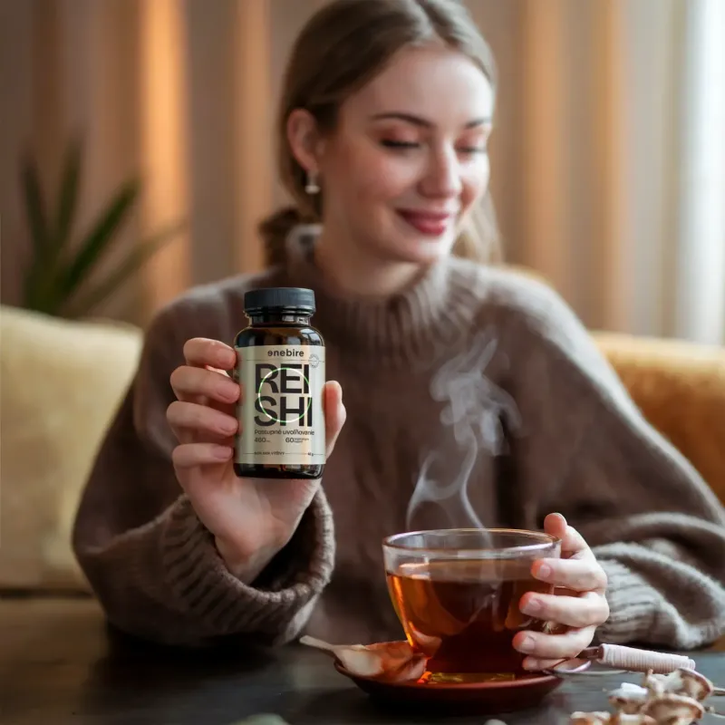 Reishi - Ganoderma lucidum | Imunita a vitalita z húb