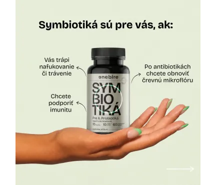 Symbiotiká | Probiotiká a prebiotiká v jednom | Enebire