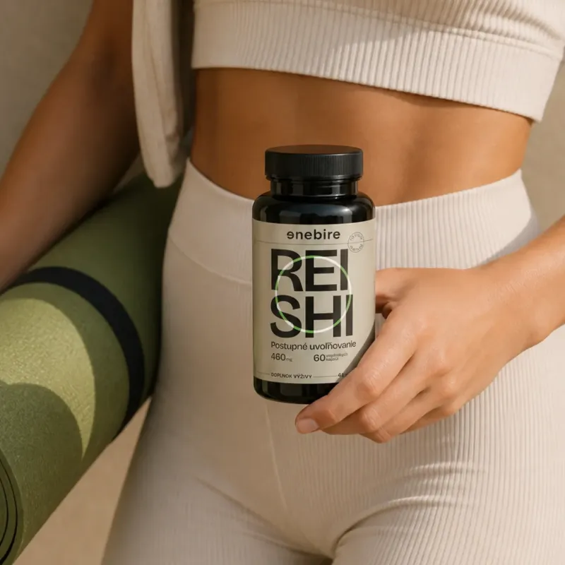 Reishi huba | Ganoderma lucidum účinky | Najlepšia reishi | Enebire