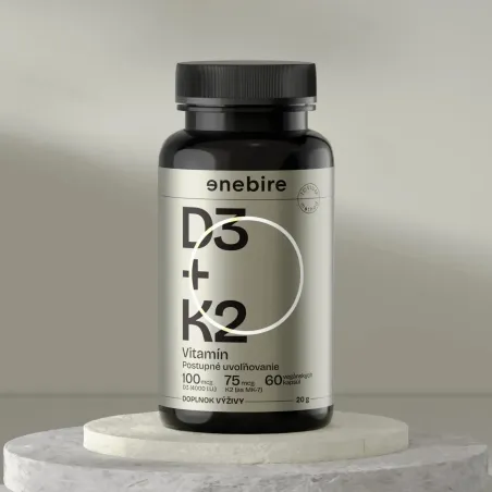 Vitamín D3 K2 | Imunita, kosti a srdce | Enebire